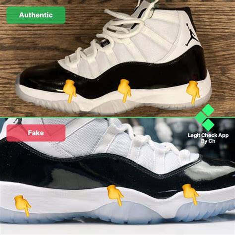 jordan 11 fake shoes|check if jordan 11 concord is real.